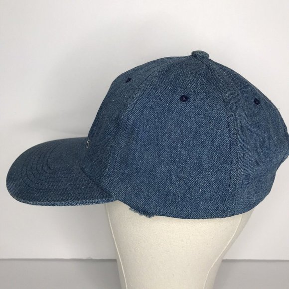 Hot Shots Java Stop Maui Hat Snapback Denim Coffee Hawaii Hat - Picture 6 of 11